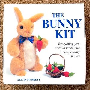 THE BUNNY KIT includes book, pattern & materials to make a Bunny.